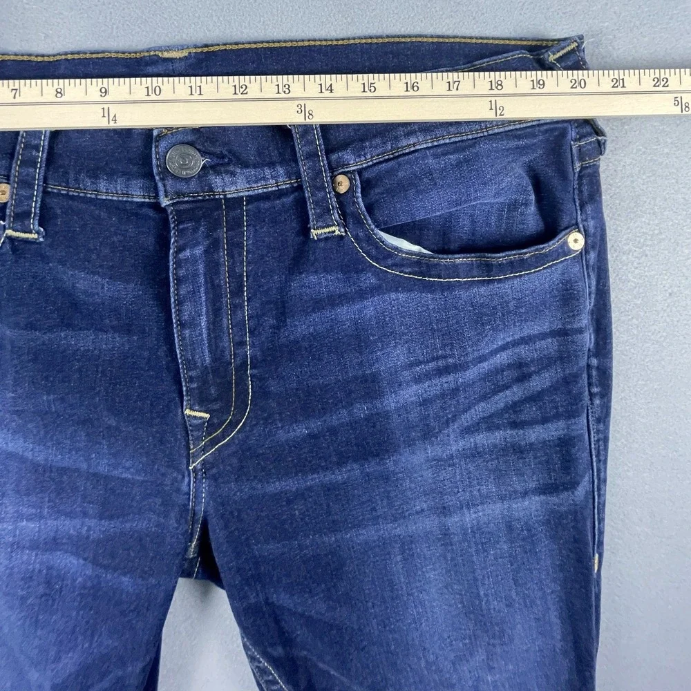 True‎ Religion Jeans Mens 40 Blue Ricky Relaxed Straight Dark Wash Denim Casual